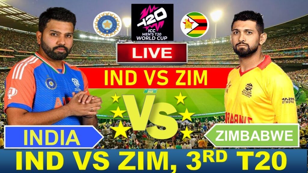 India vs Zimbabwe 3rd T20I 2024